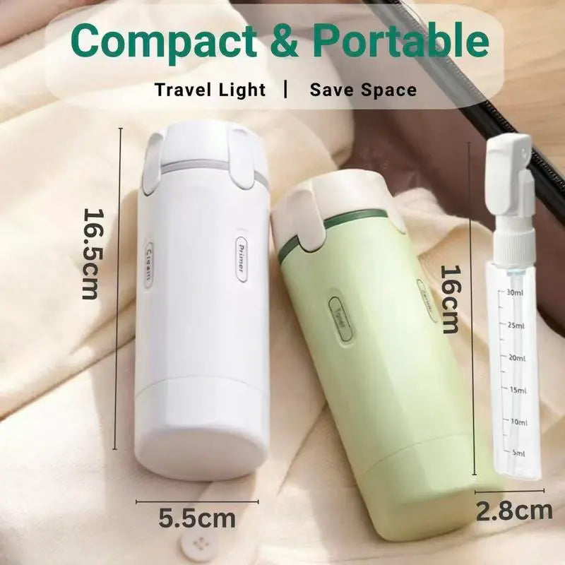 Compact 4-in-1 Cosmetic Dispenser
